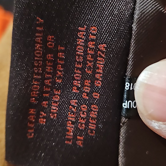 Rare Vintage Levi's Genuine Leather/ XXL/ Camel - Picture 5 of 8